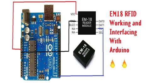 em 18 rfid reader module|em18 with arduino.